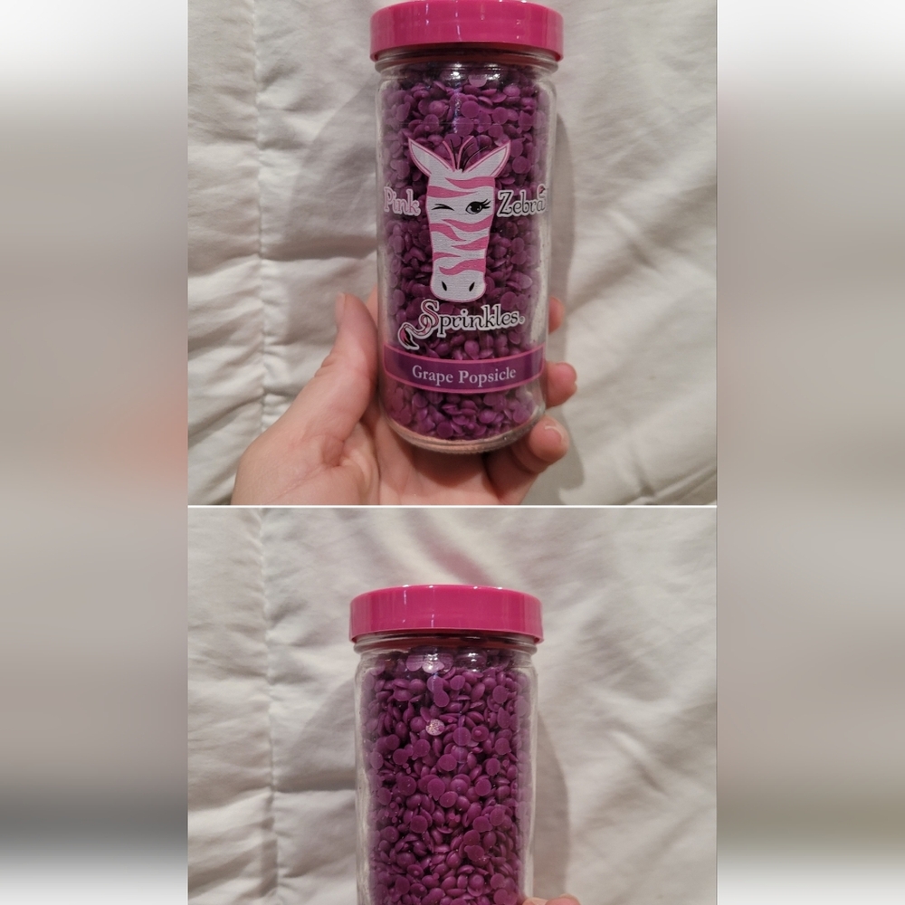 Pink Zebra sprinkles